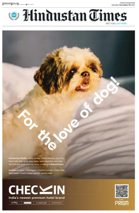 Cover of Hindustan Times ST (Jaipur)