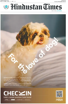 Cover of Hindustan Times (West UP)