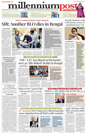 Cover of Millennium Post (Kolkata)