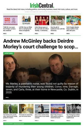 Cover of Irish Central