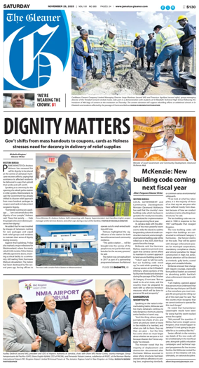 Cover of Jamaica Gleaner