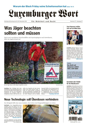 Cover of Luxemburger Wort