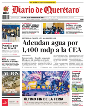 Cover of Diario de Queretaro