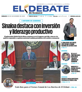 Cover of El Debate de Guasave