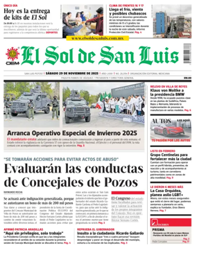 Cover of El Sol de San Luis Potosi