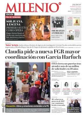 Cover of Milenio Jalisco