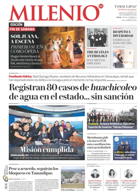 Cover of Milenio Tamaulipas