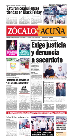 Cover of Zócalo Acuña