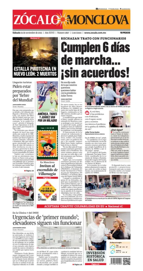 Cover of Zócalo Monclova