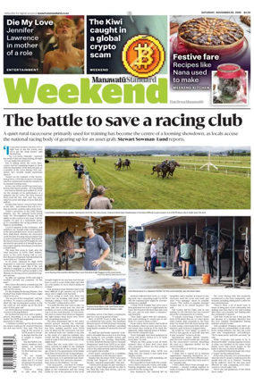 Cover of Manawatu Standard