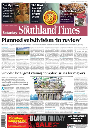 Cover of The Southland Times