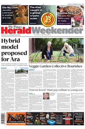 Cover of The Timaru Herald
