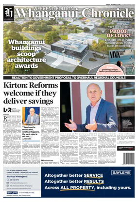 Cover of Wanganui Chronicle