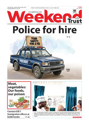 Cover of Weekly Trust