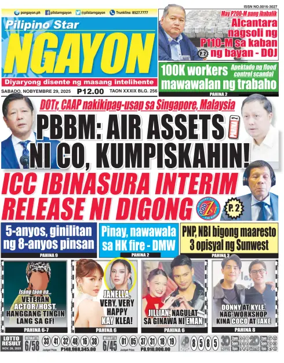 Cover of Pilipino Star Ngayon