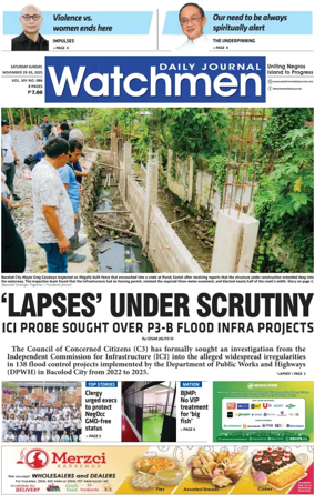 Cover of Watchmen Daily Journal