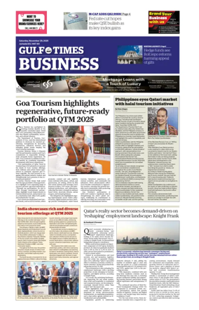 Cover of Gulf Times Business