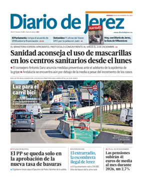 Cover of Diario de Jerez