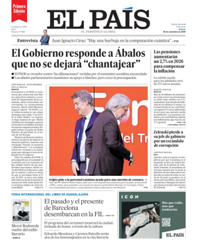 Cover of El País (1ª Edición)