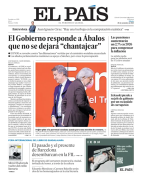 Cover of El País (Valencia)