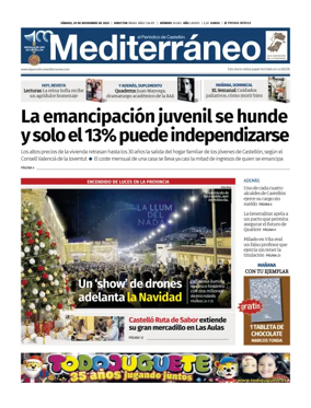 Cover of El Periódico Mediterráneo
