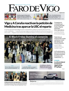 Cover of Faro de Vigo