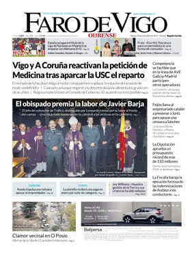 Cover of Faro de Vigo (Ourense)