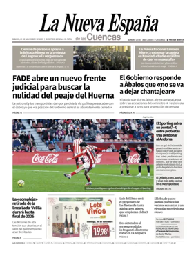 Cover of La Nueva España (Cuencas)