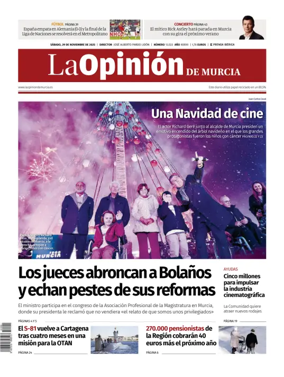 Cover of La Opinión de Murcia