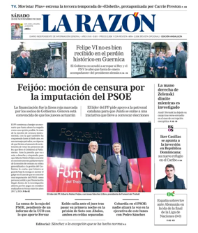 Cover of La Razon (Andalucia)