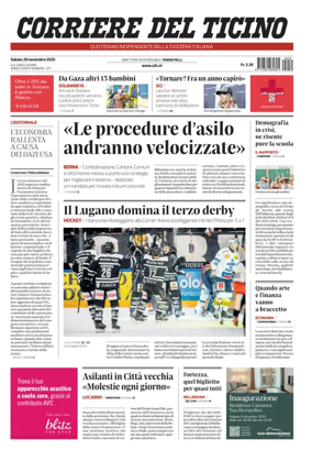 Cover of Corriere del Ticino