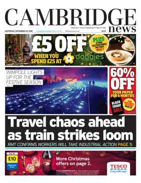 Cover of Cambridge News