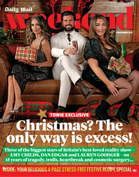 Cover of Daily Mail Weekend Magazine