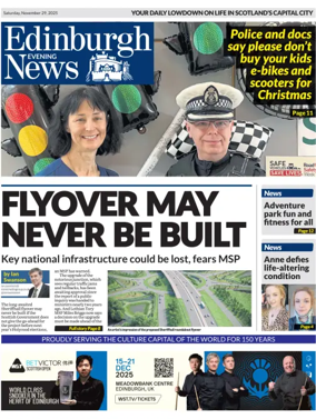 Cover of Edinburgh Evening News