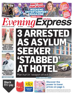 Cover of Evening Express (Extra Edition)