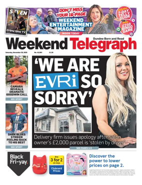 Cover of Evening Telegraph (First Edition)