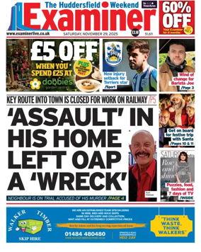Cover of Huddersfield Daily Examiner