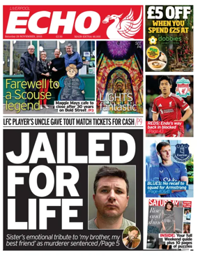 Cover of Liverpool Echo