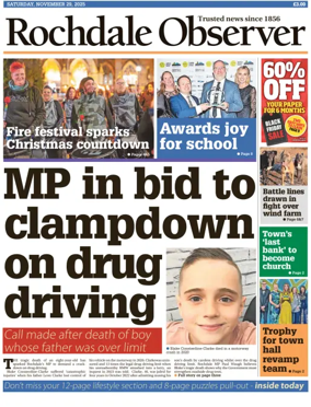 Cover of Rochdale Observer
