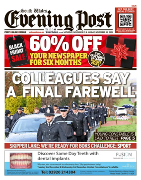 Cover of South Wales Evening Post
