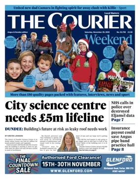 Cover of The Courier & Advertiser (Angus and The Mearns Edition)