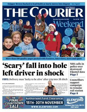 Cover of The Courier & Advertiser (Fife Edition)