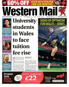 Cover of Western Mail