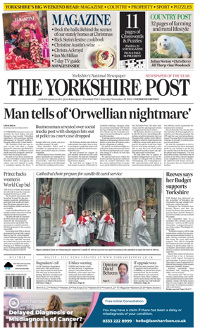 Cover of Yorkshire Post