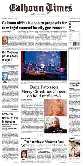 Cover of Calhoun Times