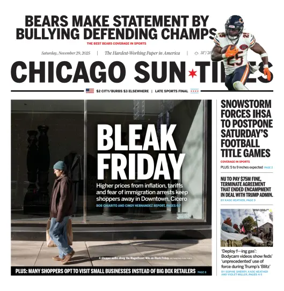 Cover of Chicago Sun-Times