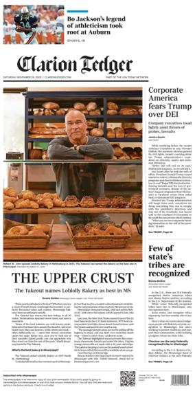 Cover of Clarion Ledger