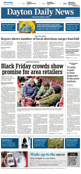 Cover of Dayton Daily News