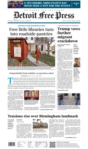 Cover of Detroit Free Press