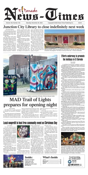 Cover of El Dorado News-Times (VCID - Camden News)